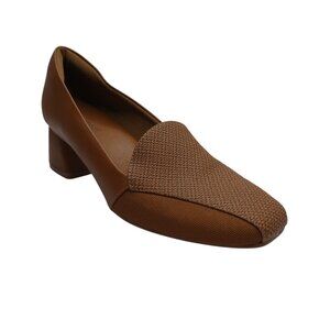 Benassal Rita Brown Chunky Heel Bunion Relief Pumps Heels Womens 8